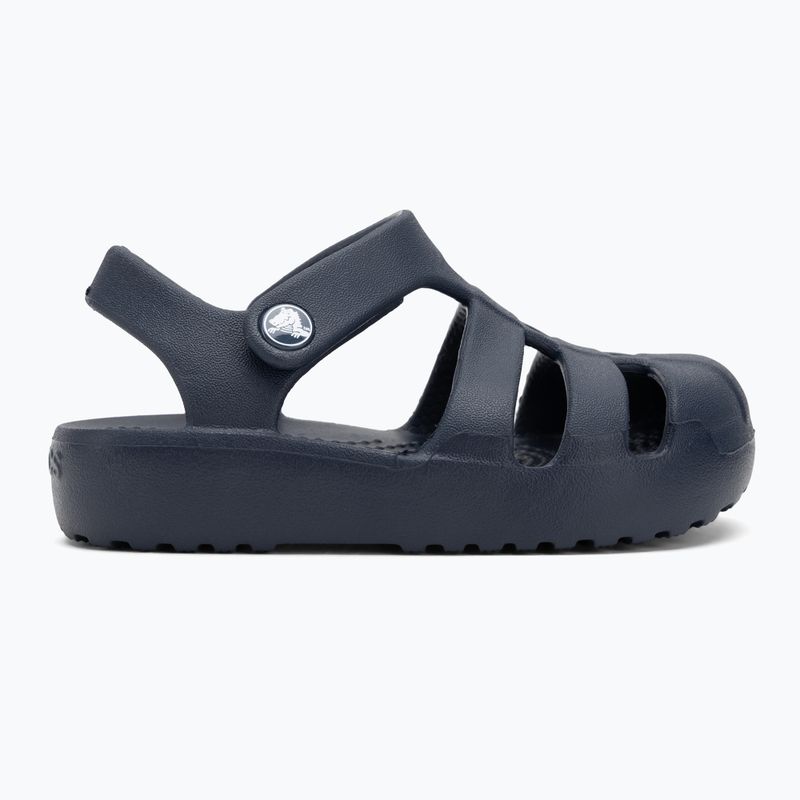 Crocs Classic Fisherman Gyerekek Gyerek szandálok navy 2