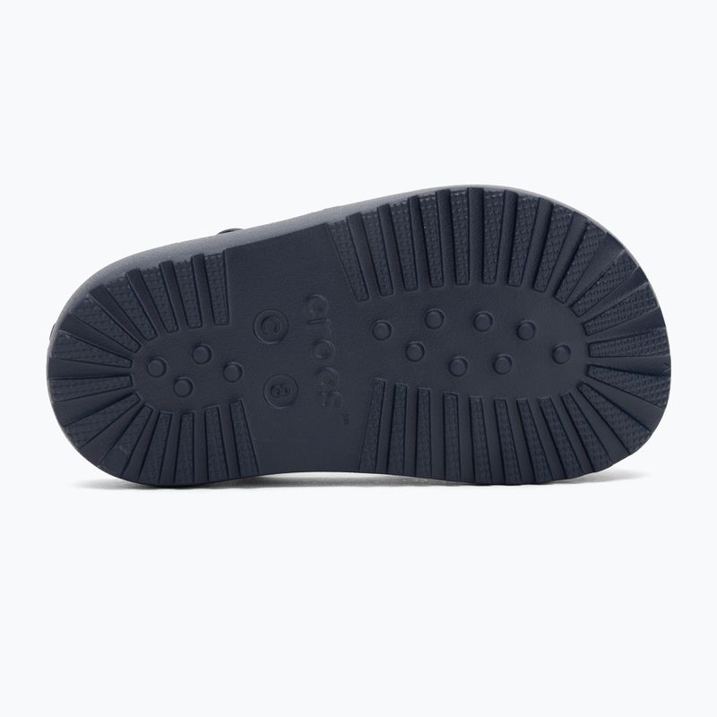 Crocs Classic Fisherman Gyerekek Gyerek szandálok navy 4
