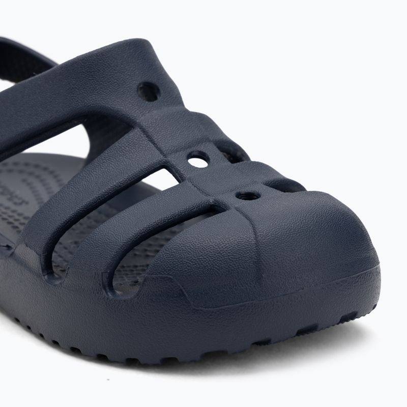 Crocs Classic Fisherman Gyerekek Gyerek szandálok navy 7