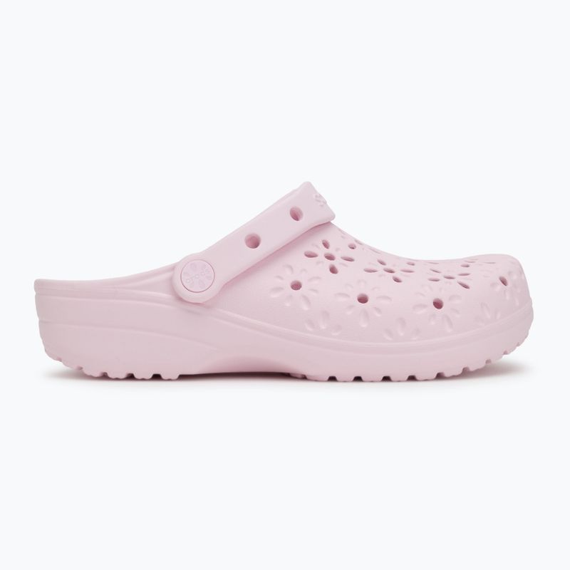 Crocs Classic Floral Cutout Clog rózsaszín tej 3