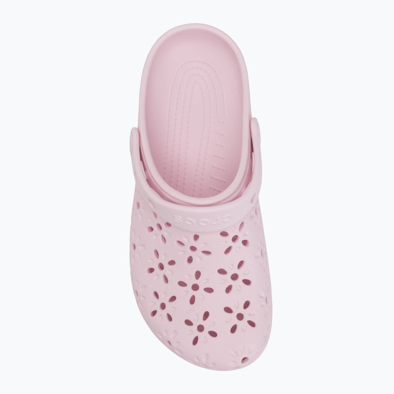 Crocs Classic Floral Cutout Clog rózsaszín tej 6