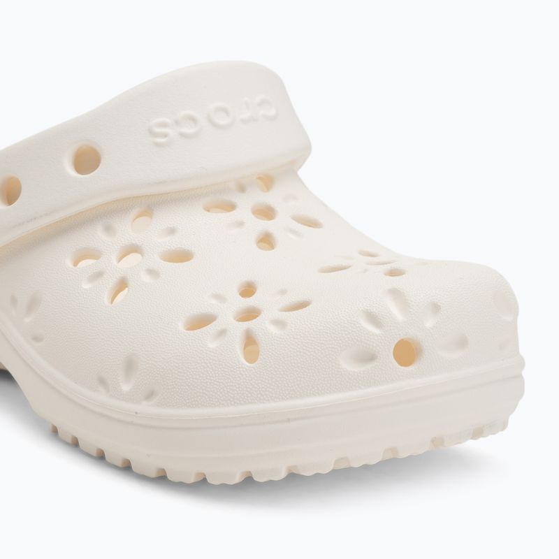 Crocs Classic Floral Cutout Clog Gyerekek Kisgyerek kréta flip-flopok 8