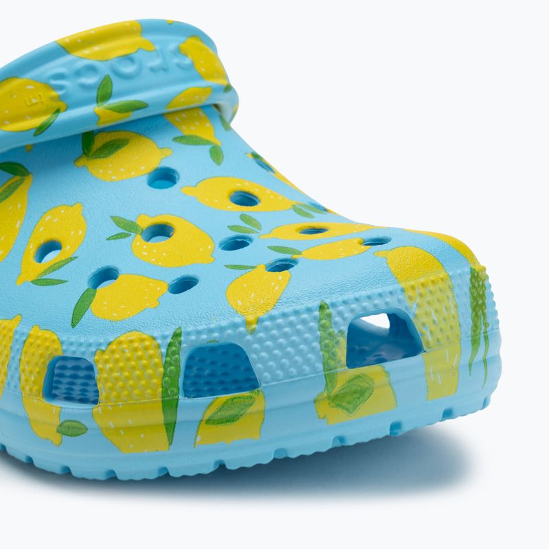 Crocs Classic Fresh Fruits Clog színezett üveg flip-flopok 8
