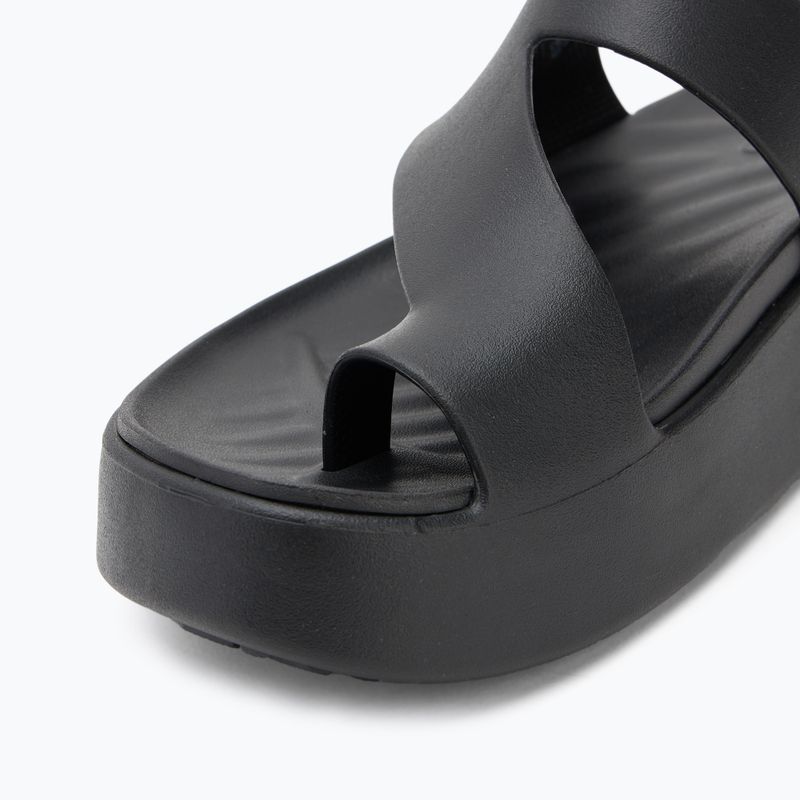 Női Crocs Getaway Platform Toe Loop flip flop fekete 7