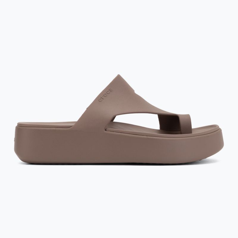 Női Crocs Getaway Platform Toe Loop szarvasgomba flip flopok 2