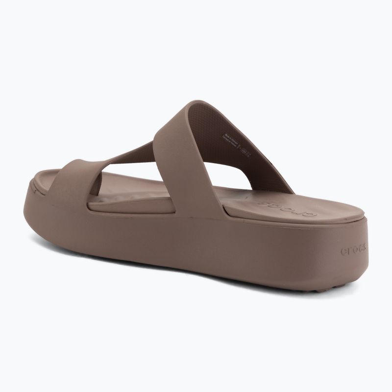Női Crocs Getaway Platform Toe Loop szarvasgomba flip flopok 3