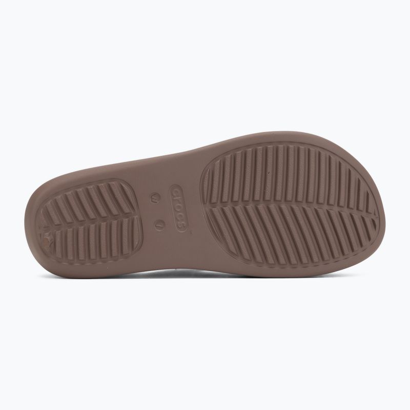 Női Crocs Getaway Platform Toe Loop szarvasgomba flip flopok 4