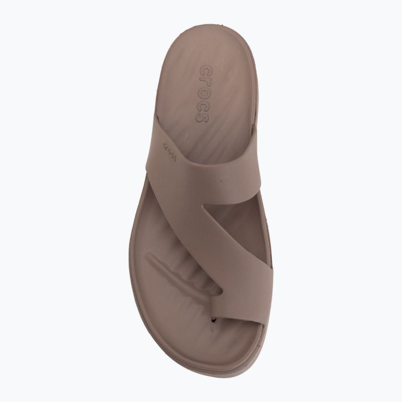 Női Crocs Getaway Platform Toe Loop szarvasgomba flip flopok 5