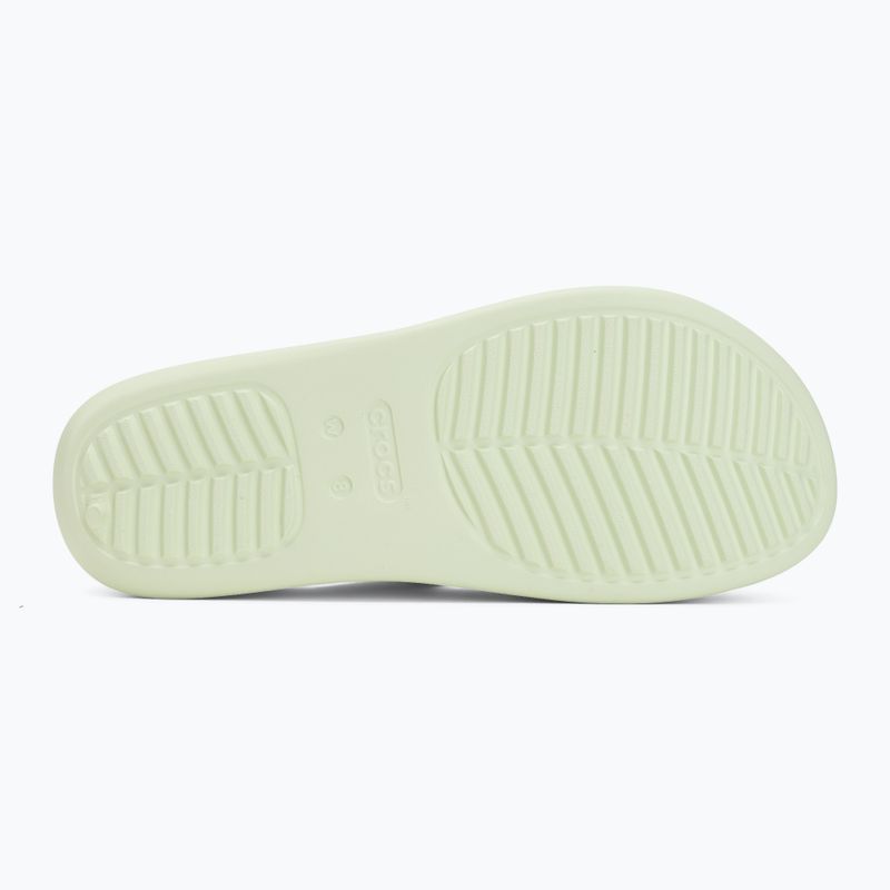 Női flip-flopok Crocs Getaway Platform Toe Loop jade tint 4