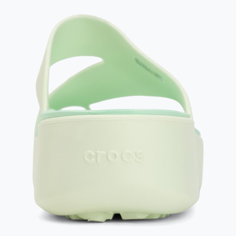 Női flip-flopok Crocs Getaway Platform Toe Loop jade tint 6