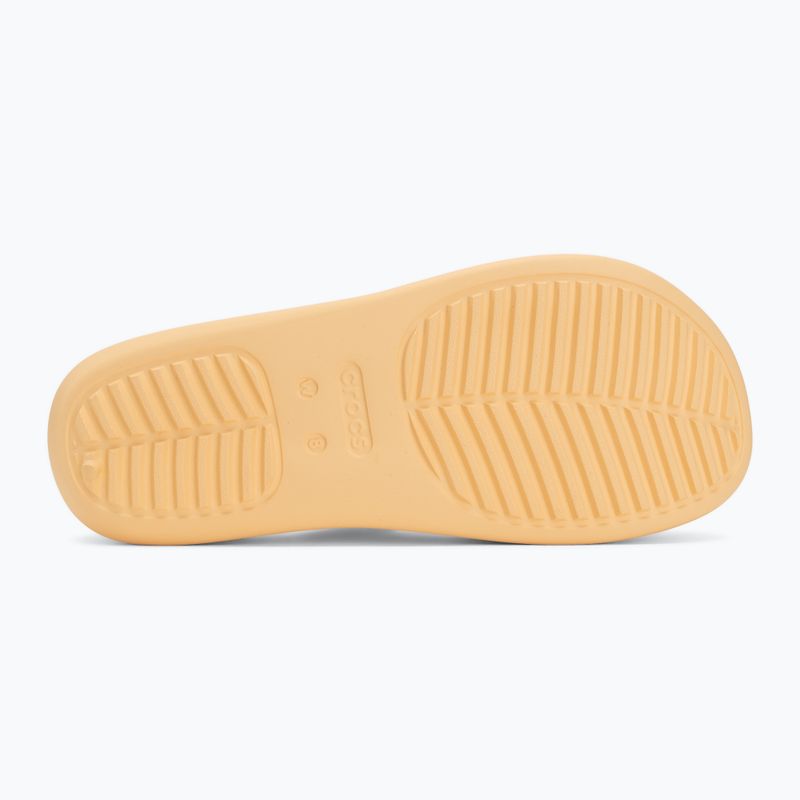 Női flip-flopok Crocs Getaway Platform Toe Loop golden hour 4
