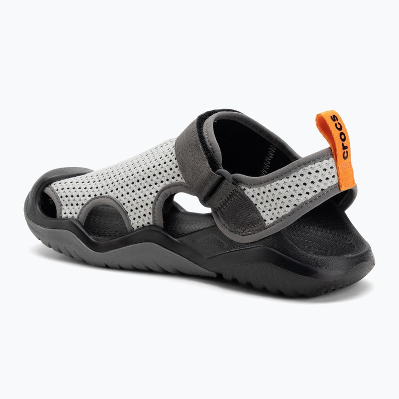 Férfi Crocs Swiftwater Mesh Deck mirage szandálok 3