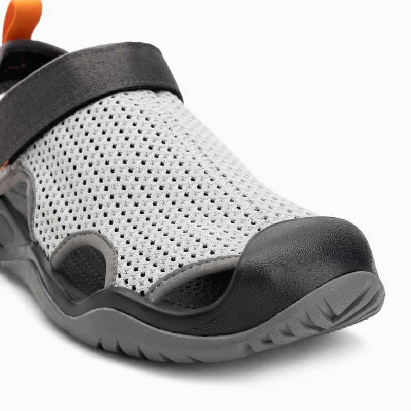 Férfi Crocs Swiftwater Mesh Deck mirage szandálok 7