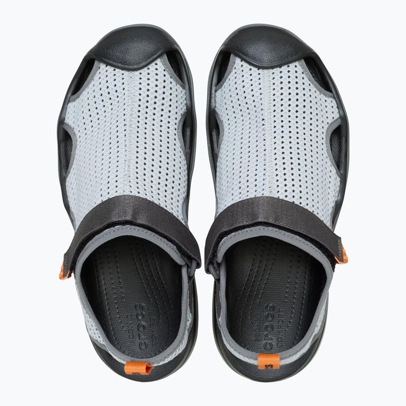 Férfi Crocs Swiftwater Mesh Deck mirage szandálok 5