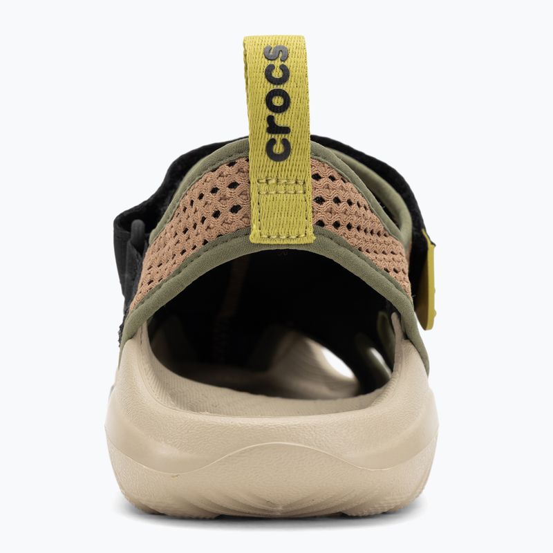 Férfi Crocs Swiftwater Mesh Deck szandál szepia 6