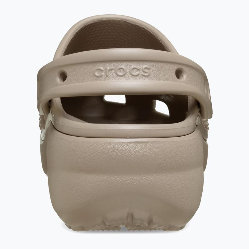 Női papucsok Crocs Classic Platform Clog taupe 4