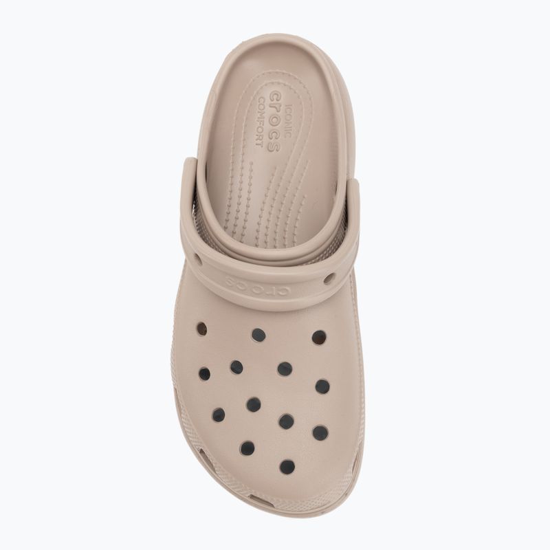 Női papucsok Crocs Classic Platform Clog taupe 6