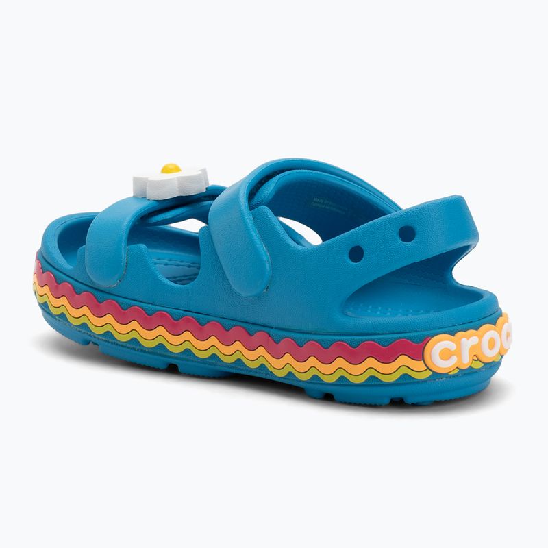 Crocs Crocband Cruiser gyermek szandál Ricrac marina 3