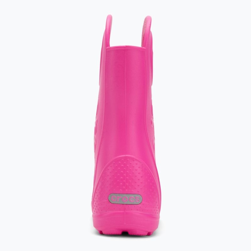 Gyerek gumicsizma Crocs Handle It Rain Boot Kids Pink Crush 6