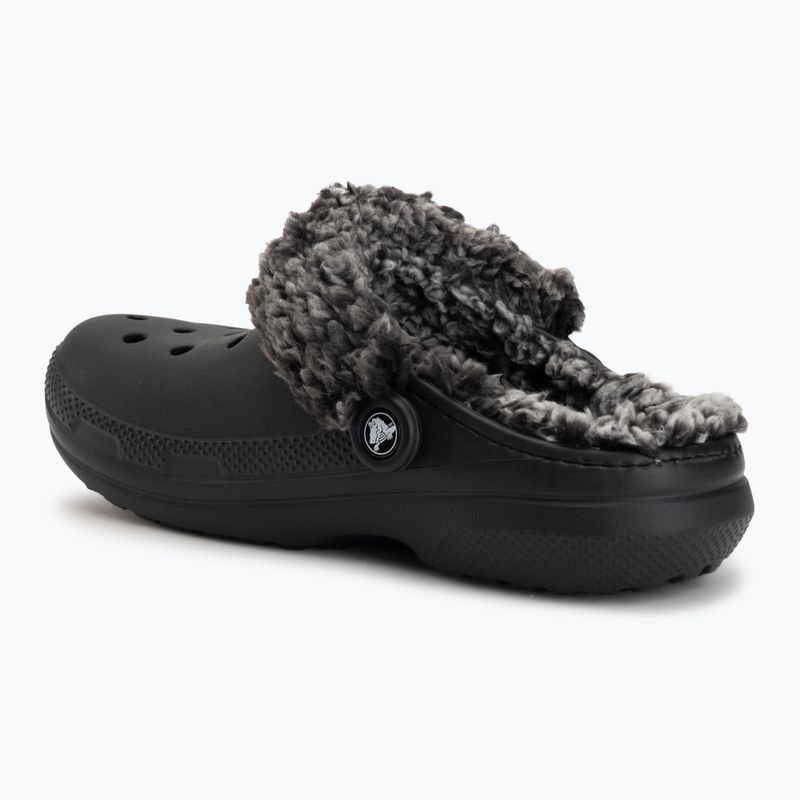 Papucsok Crocs Classic Fleece Lined black 4