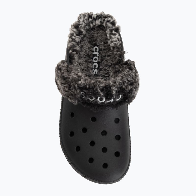 Papucsok Crocs Classic Fleece Lined black 6