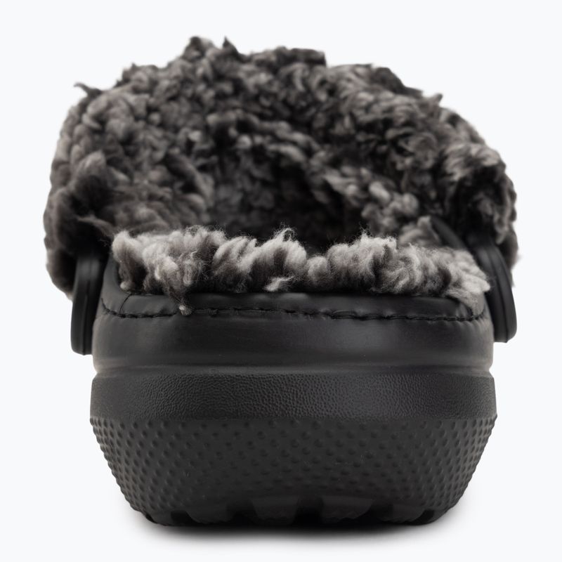 Papucsok Crocs Classic Fleece Lined black 7