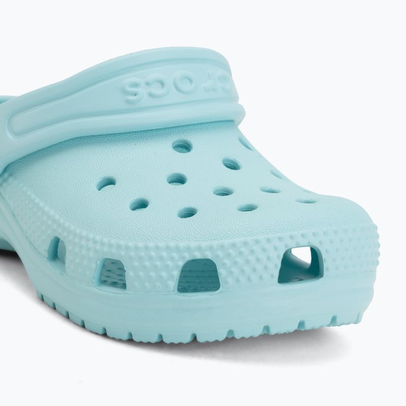 Gyerek papucsok Crocs Classic Clog Toddler aquamarine 8