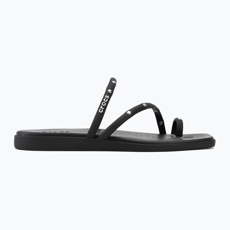 Női papucsok Crocs Miami Studded Toe Loop black 2