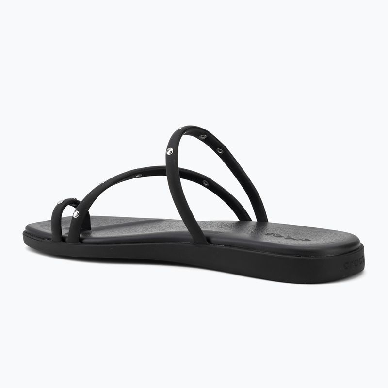 Női papucsok Crocs Miami Studded Toe Loop black 3