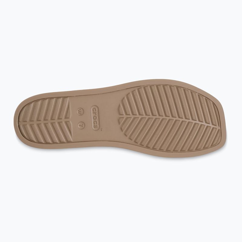 Női szandálok Crocs Miami Two Strap Sandal milk chocolate 3