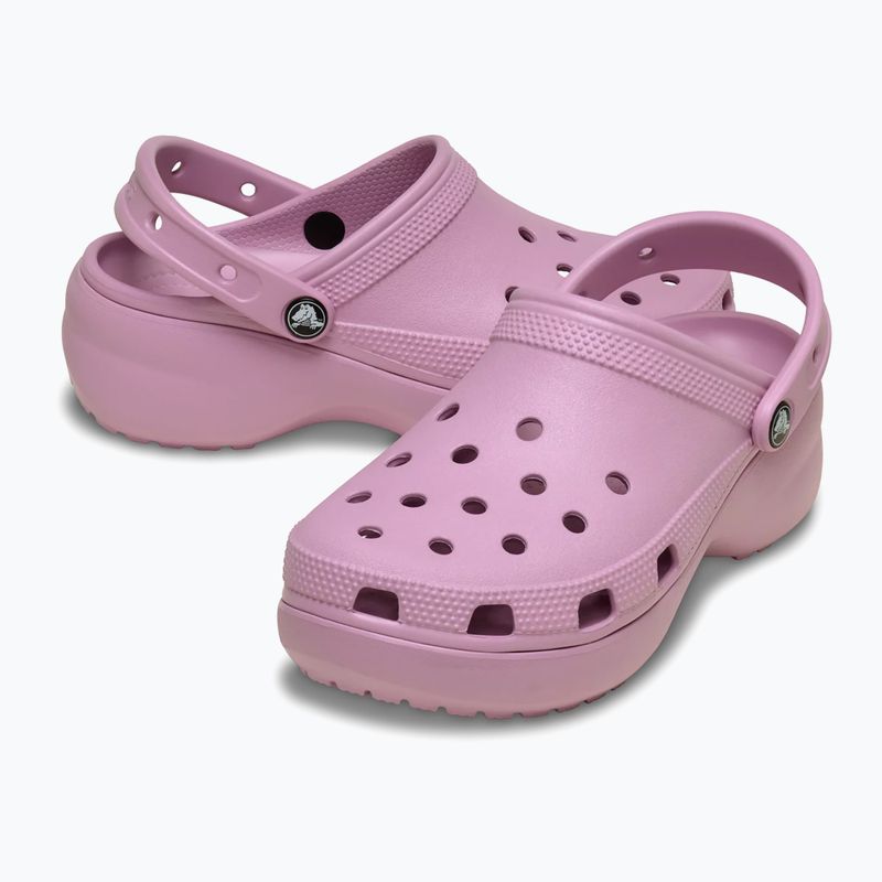 Női papucsok Crocs Classic Platform Clog hydrangea 3