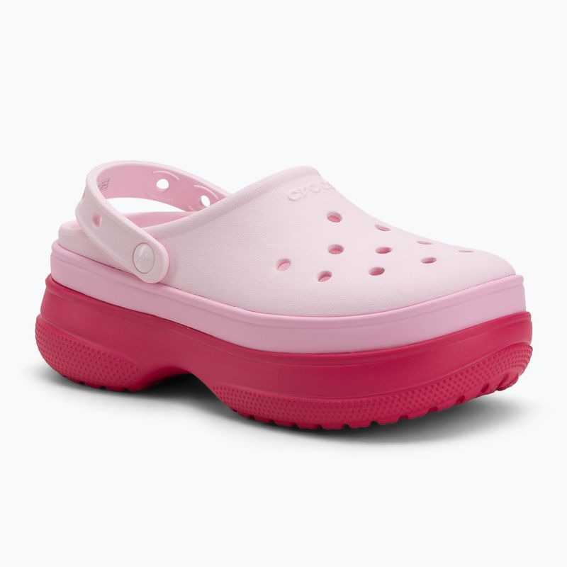 Papucs Crocs Classic Stacked Clog dragon fruit 2