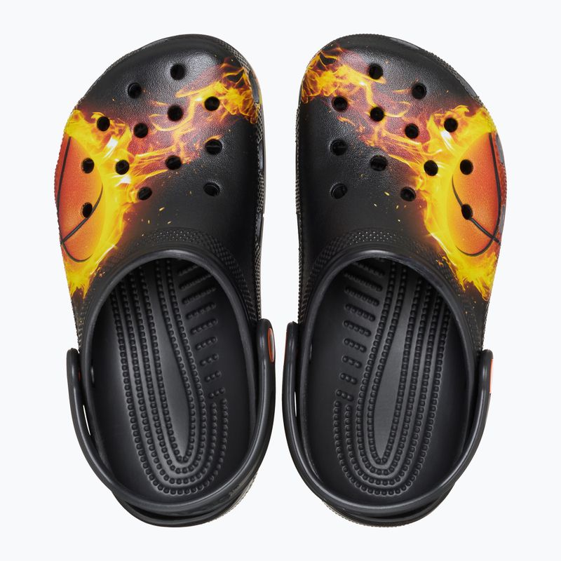 Gyerek papucsok Crocs Flaming Bball Clog Kids black 13
