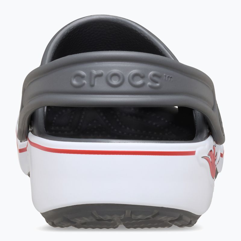 Gyerek papucsok Crocs Classic Soccer Band Clog Kids slate grey 11