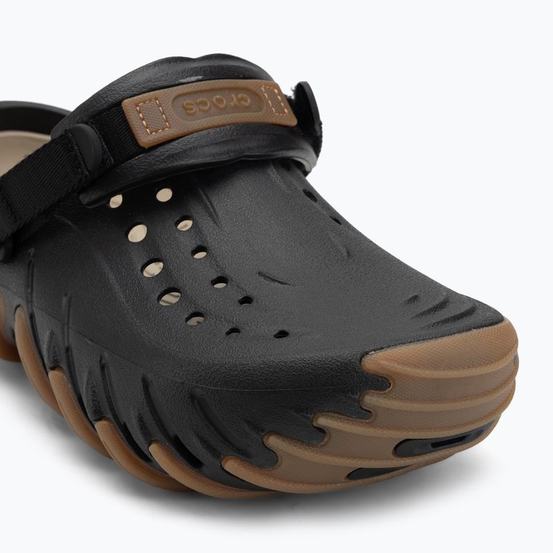 Papucs Crocs Echo Gum Ro Clog black 8