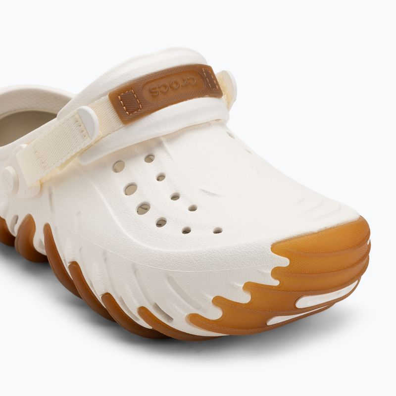 Papucs Crocs Echo Gum Ro Clog chalk 8