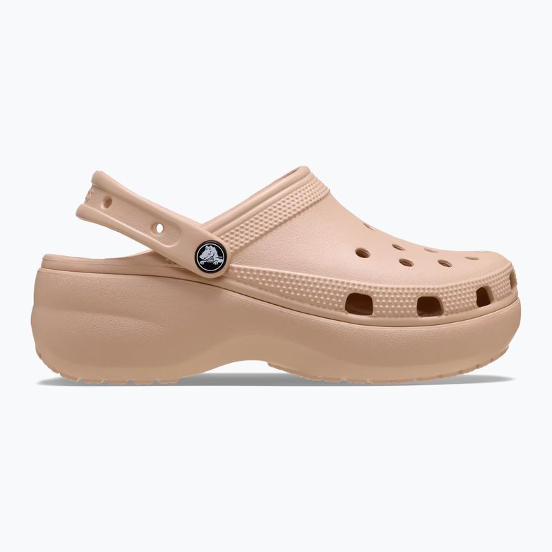 Női papucs Crocs Classic Platform Clog pink caramel 2