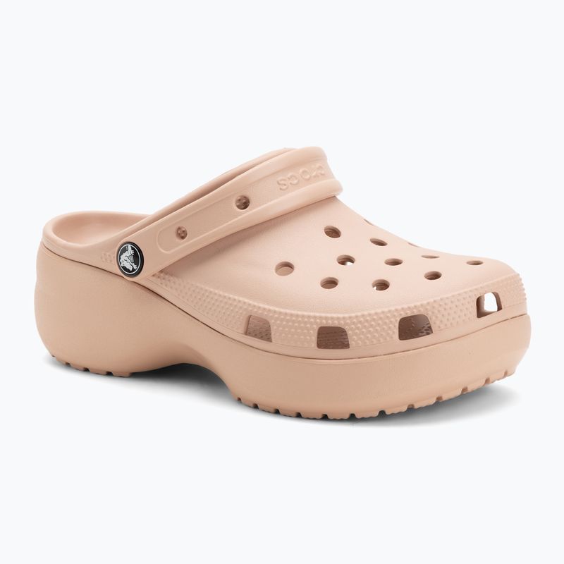 Női papucs Crocs Classic Platform Clog pink caramel