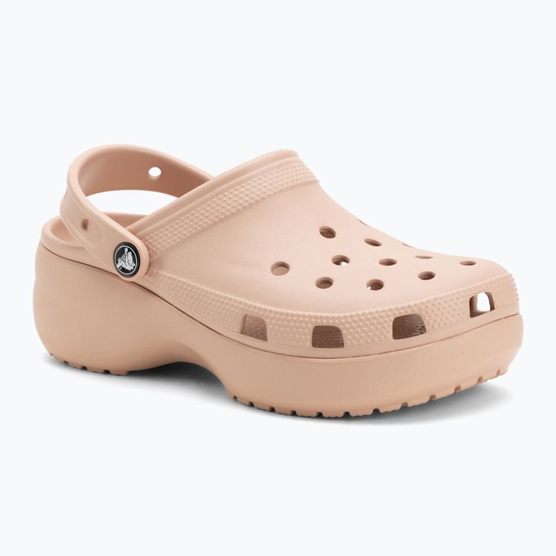 Női papucs Crocs Classic Platform Clog pink caramel 2