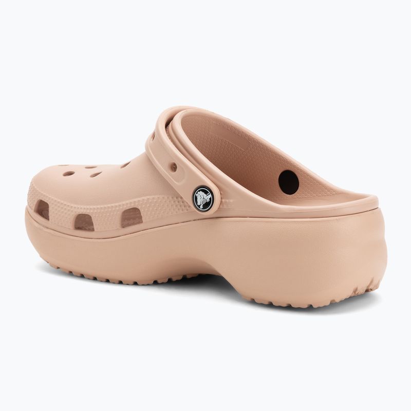 Női papucs Crocs Classic Platform Clog pink caramel 4