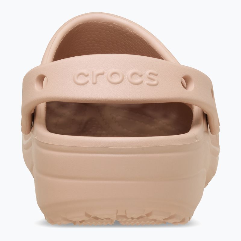 Papucsok Crocs Classic Floral Cutout Clog pink caramel 3