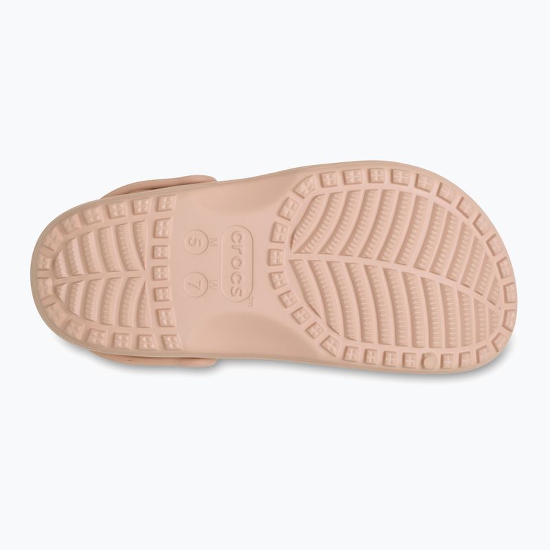 Papucsok Crocs Classic Floral Cutout Clog pink caramel 4
