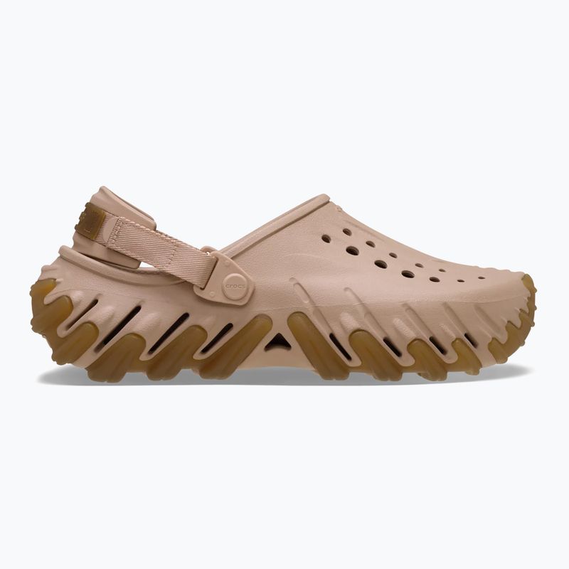 Papucs Crocs Echo Gum Ro Clog pink caramel 10