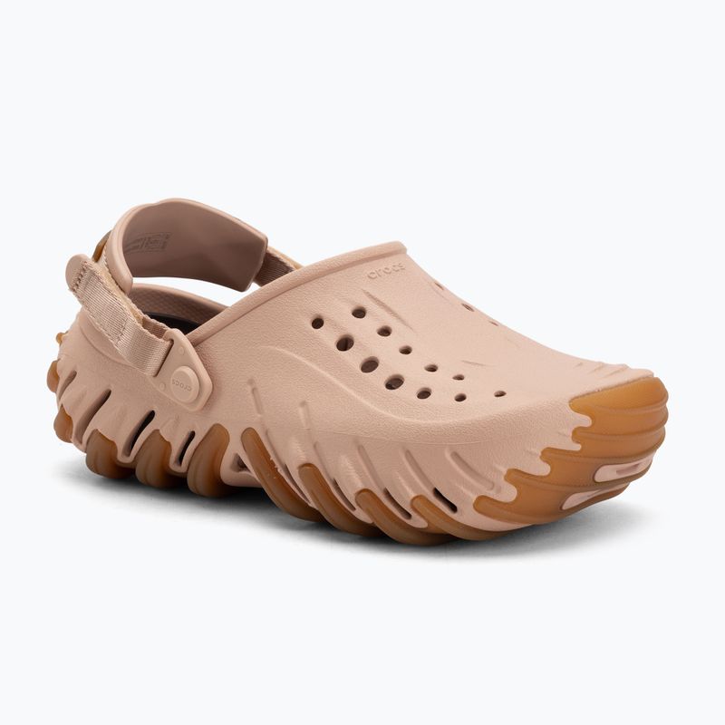 Papucs Crocs Echo Gum Ro Clog pink caramel 2