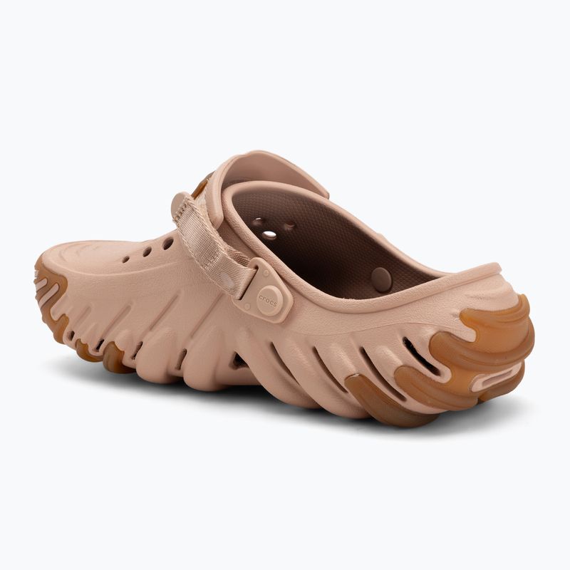 Papucs Crocs Echo Gum Ro Clog pink caramel 4
