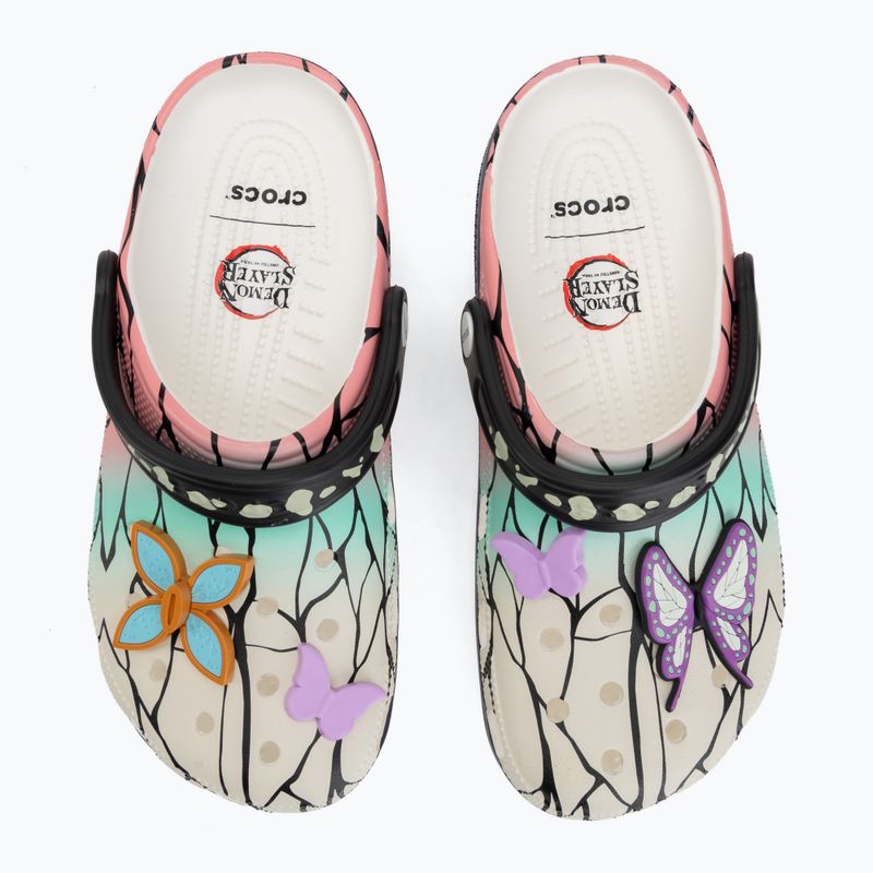 Papucsok Crocs Classic Demon Slayer Shinobu multicolor 6