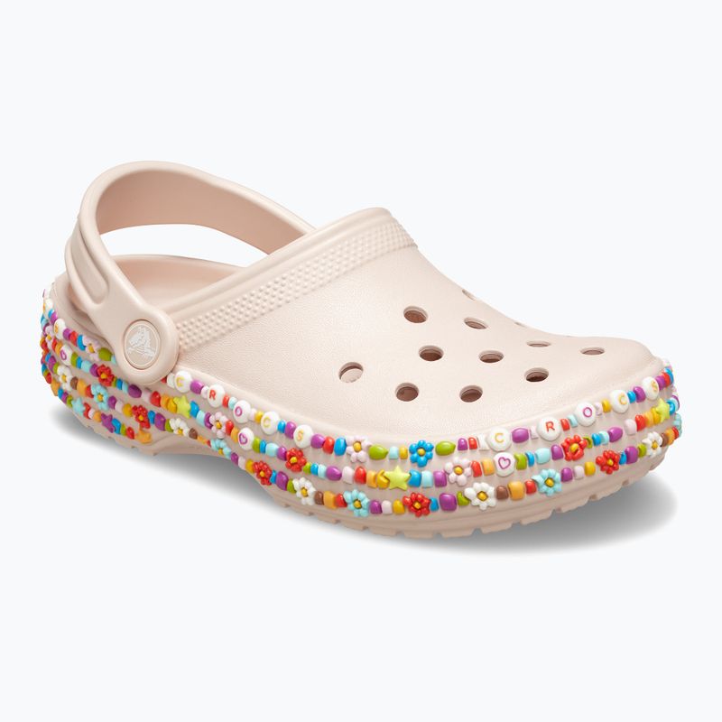 Gyerek papucsok Crocs Classic Beaded Band Clog Kids quartz 9