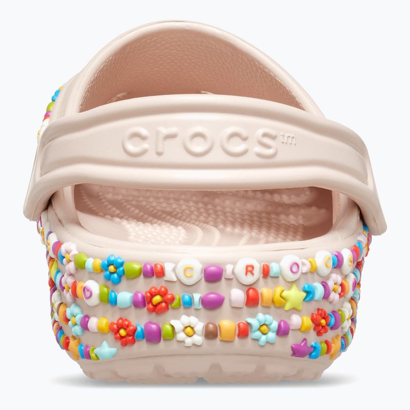 Gyerek papucsok Crocs Classic Beaded Band Clog Kids quartz 11