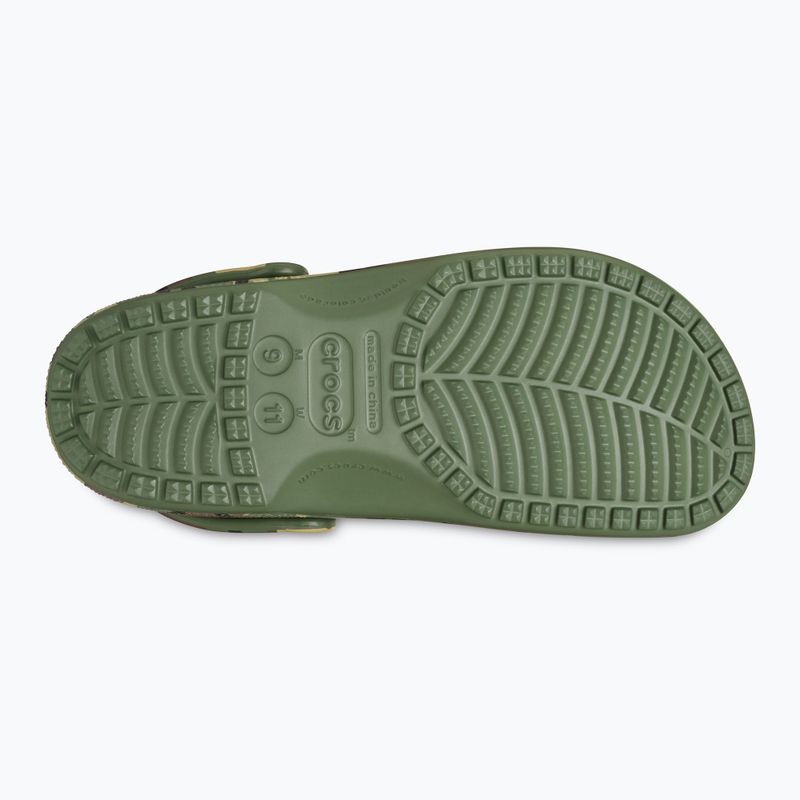 Papucsok Crocs Classic Camouflage army green/multi 3