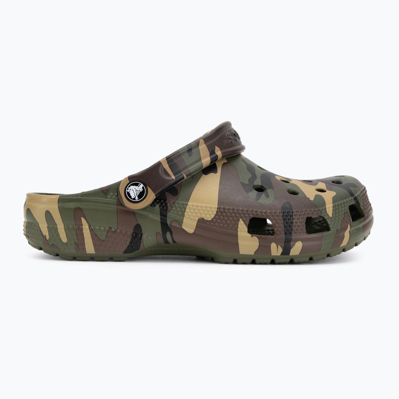 Papucsok Crocs Classic Camouflage army green/multi 3